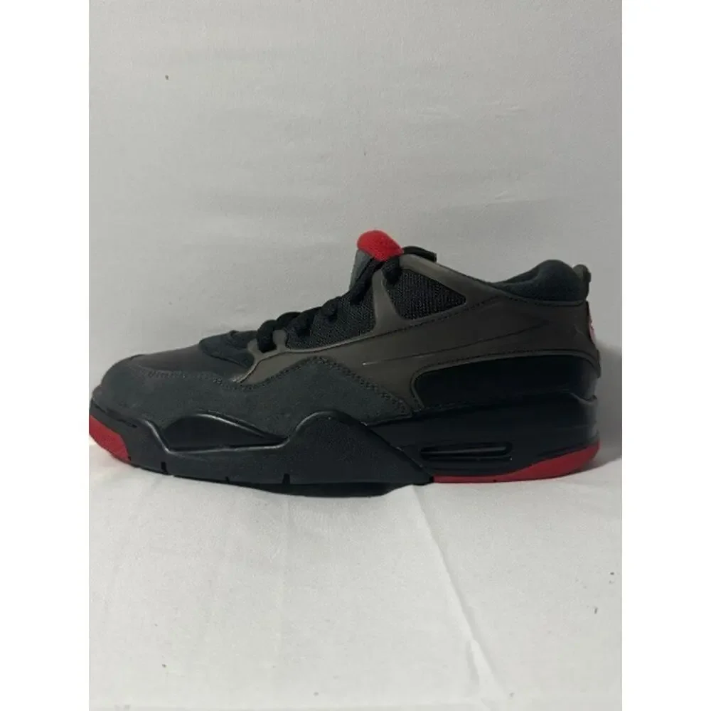 Nike Air Jordan 4 RM (GS) Black Varsity Red Anthracite M-SZ 7 --N260